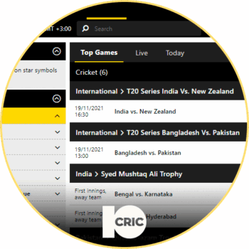 10Cric Betting Section