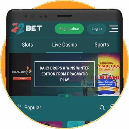 22bet mobile casino