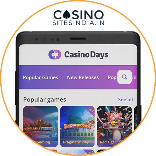 Casino Days Mobile App