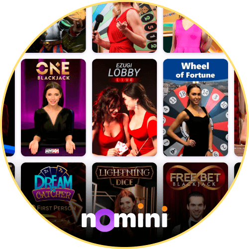 Nomini Casino Live Section