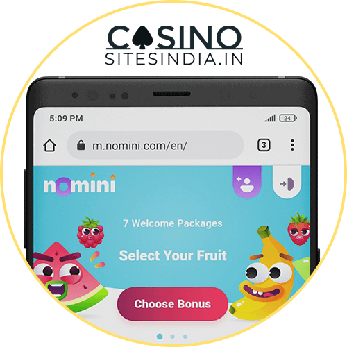 Nomini Mobile Website