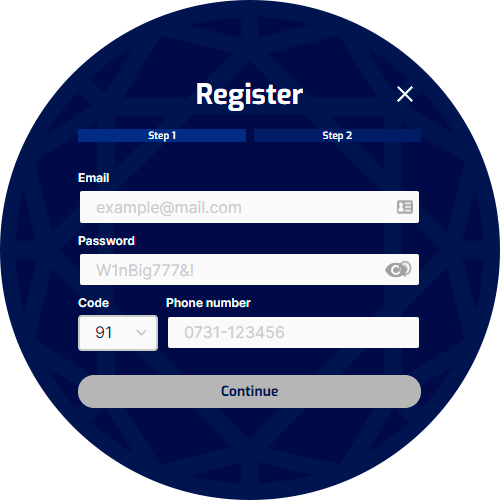 Pure Win Registration