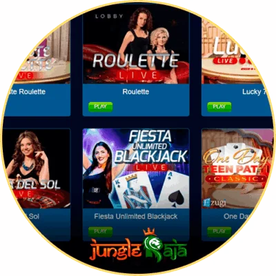 Jungle Raja Live Casino