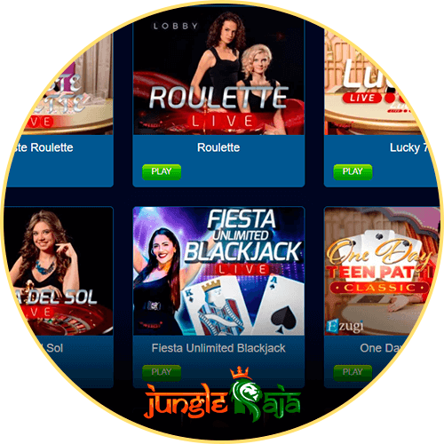Jungle Raja Live Casino