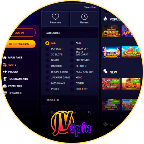 JVSpin Casino Overview