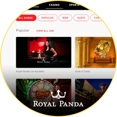 Royal Panda Casino Review