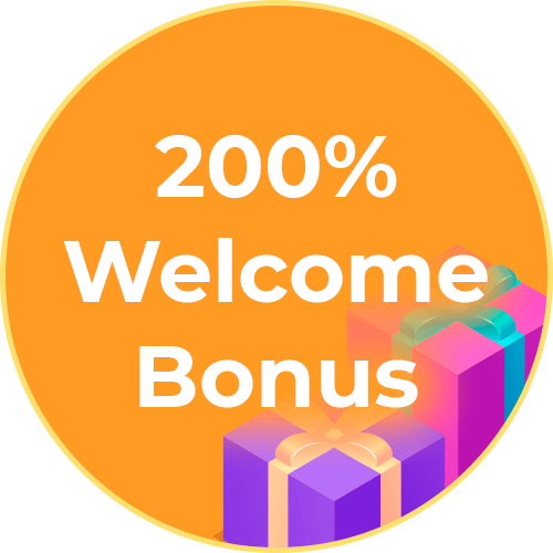 200% welcome bonus