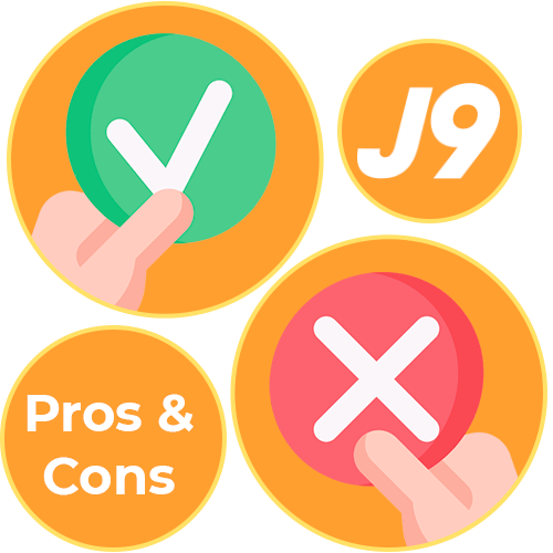 j9 casino pros and cons